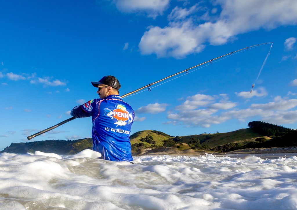 Surfcasting in Taranaki - The Fishing Website